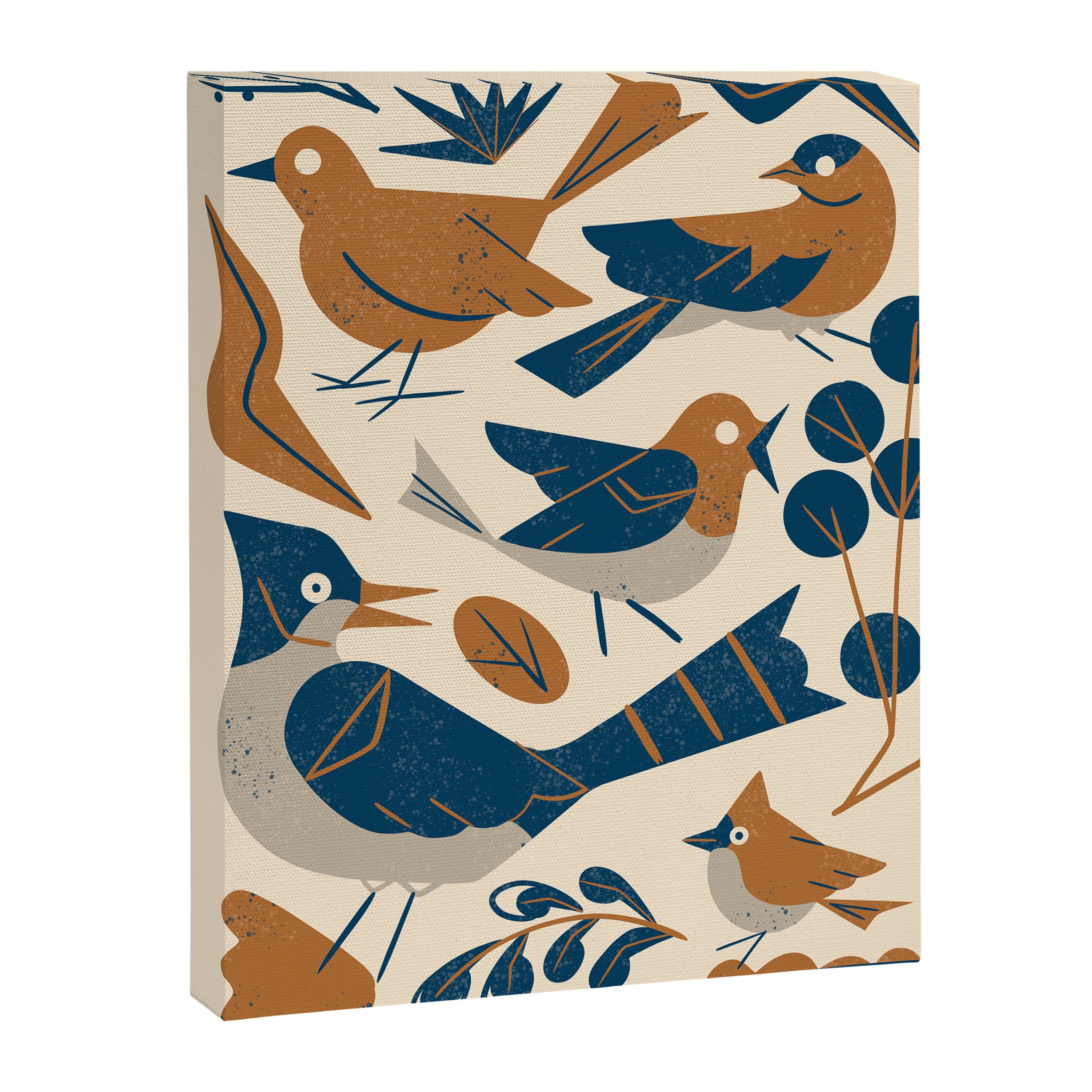 Woodland Songbirds Canvas Print Gallery Image 6