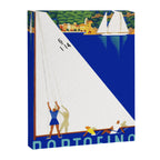 1941 PORTOFINO Italy Travel Poster Canvas Print Gallery Image 6