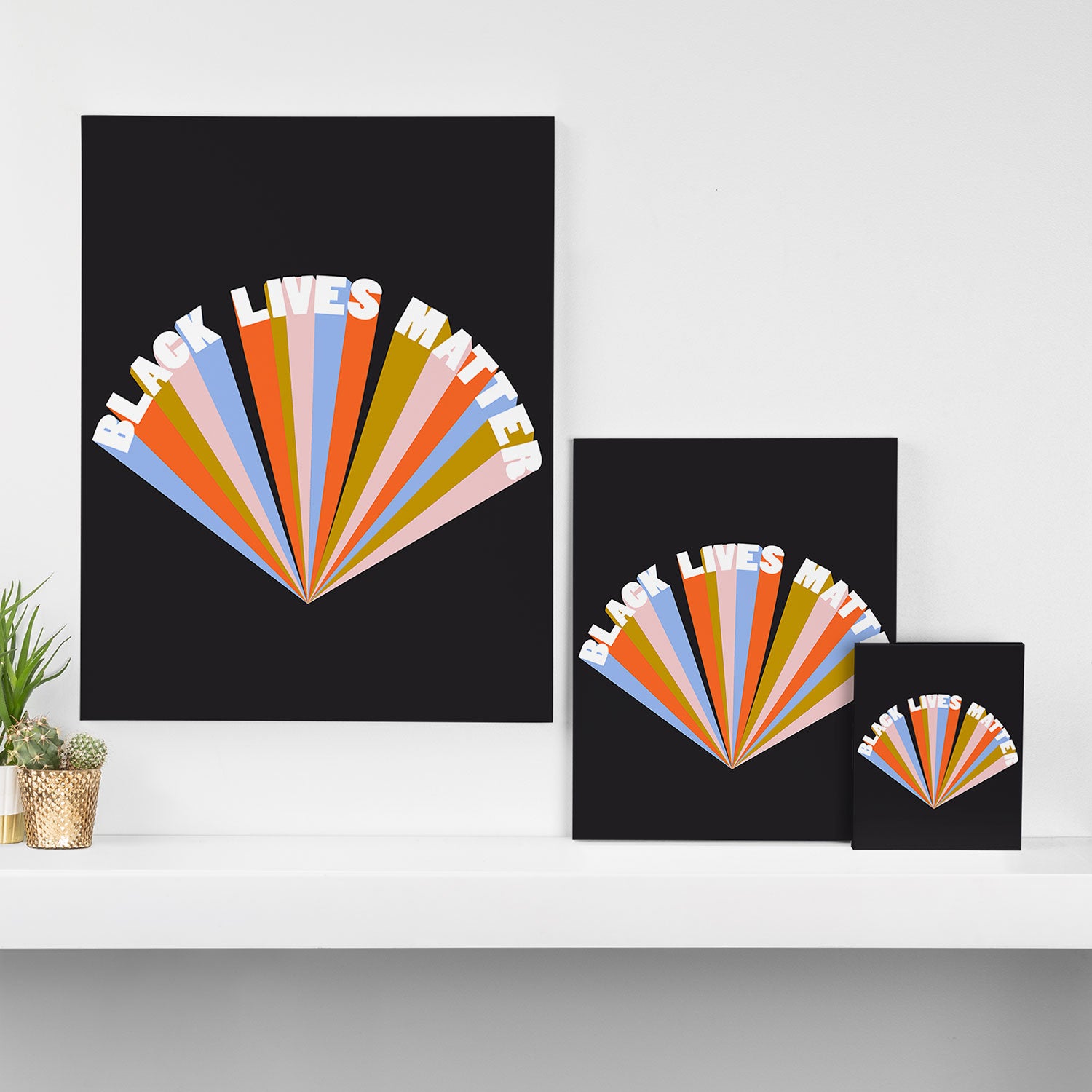 Black Lives Matter Canvas Print Gallery Image 3