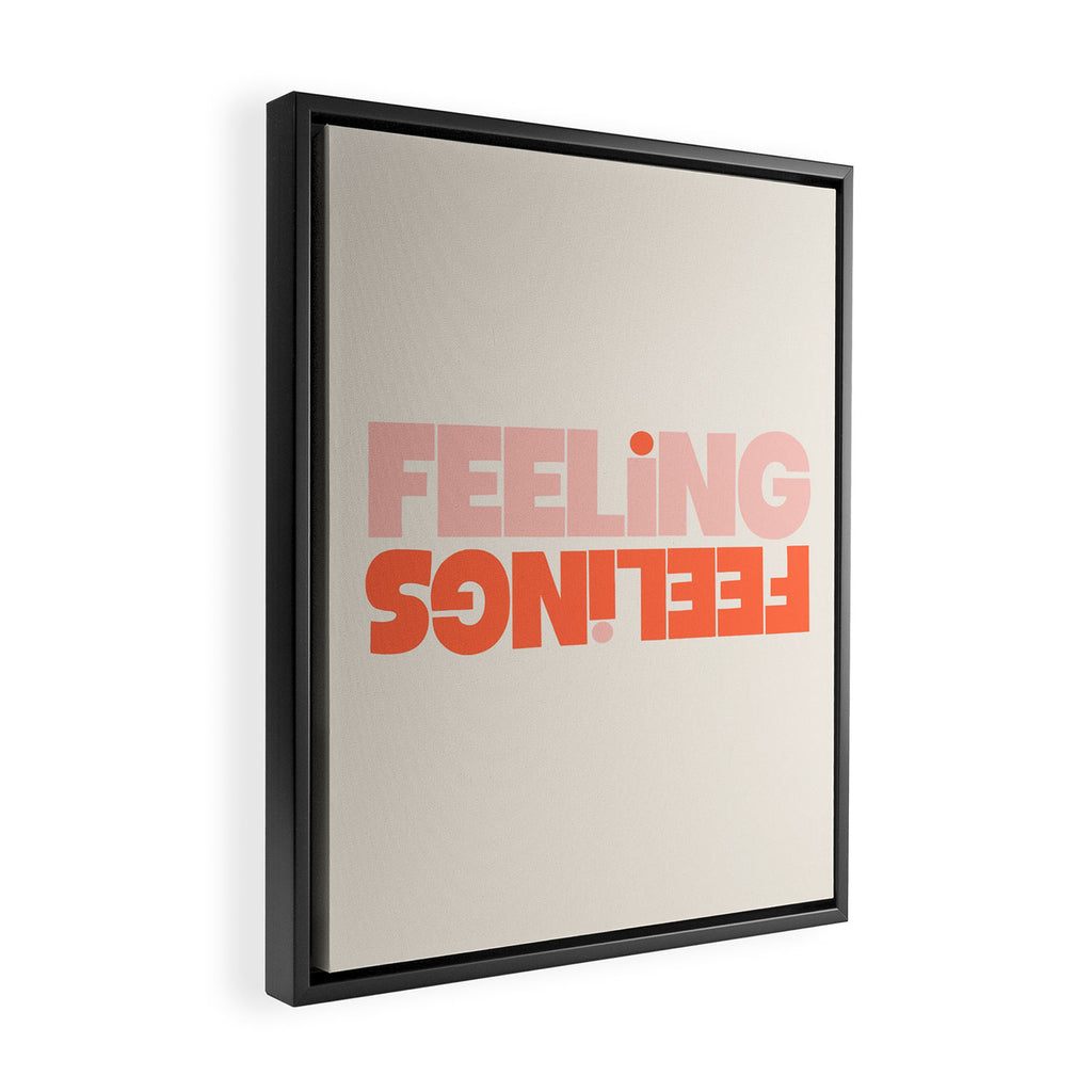 Feeling Feelings Framed Canvas Print Gallery Image 2