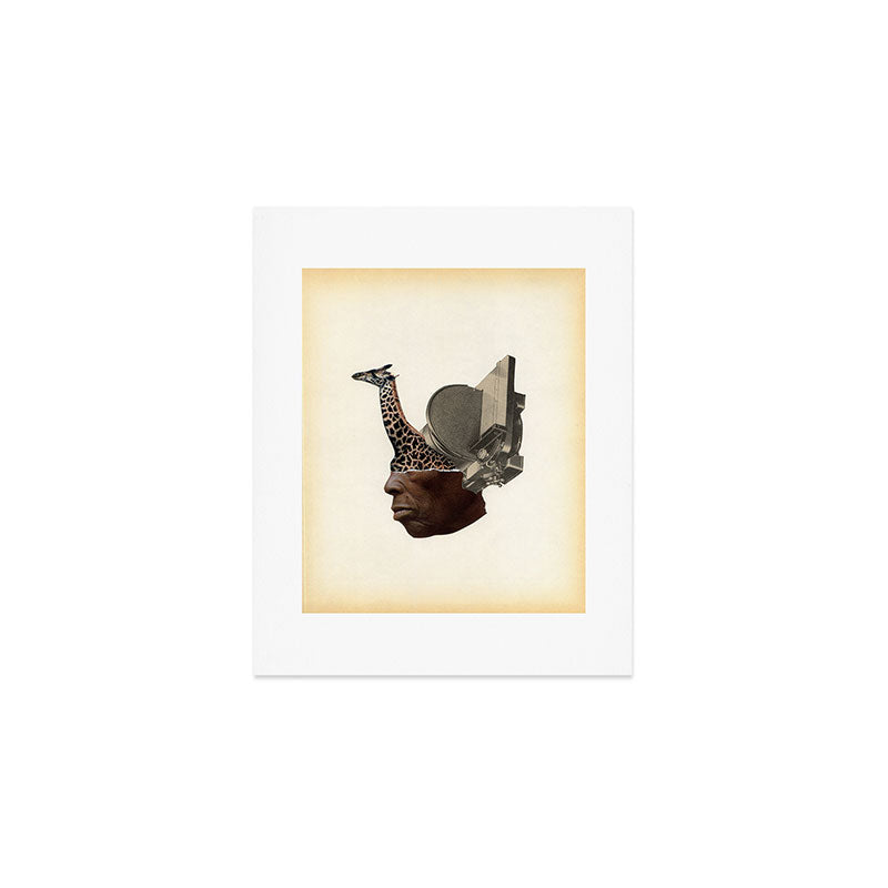 African Head Charge Art Print Gallery Image 1