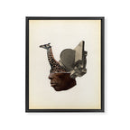 African Head Charge Framed Canvas Print Gallery Image 6