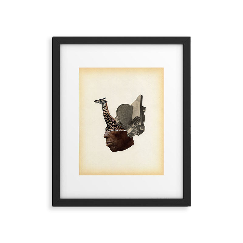 African Head Charge Framed Art Print Gallery Image 5