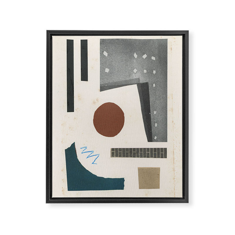 Assemblage Framed Canvas Print Gallery Image 6
