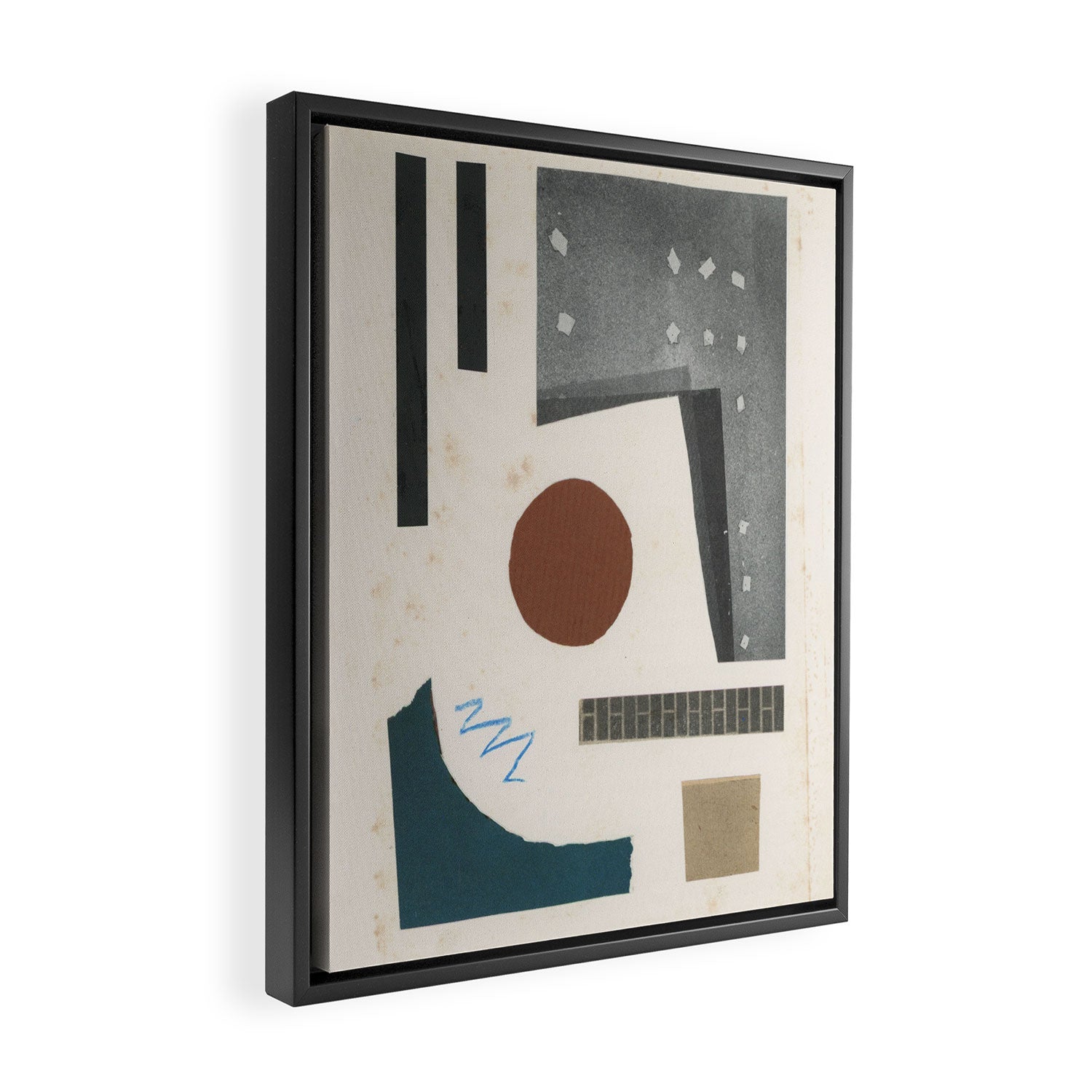 Assemblage Framed Canvas Print Gallery Image 2