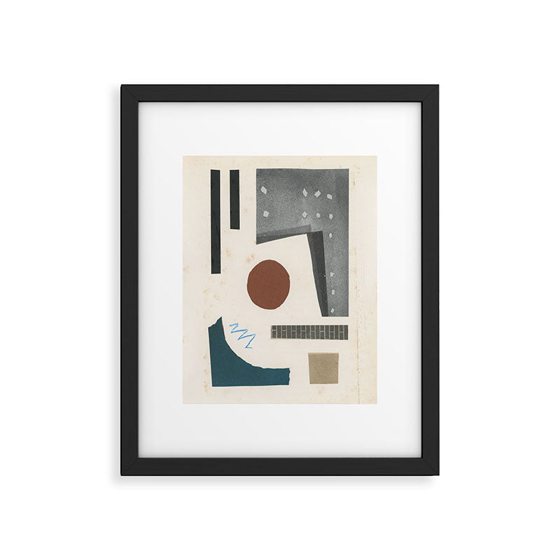 Assemblage Framed Art Print Gallery Image 5