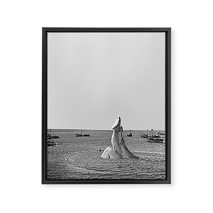 Bath Framed Canvas Print Gallery Image 1