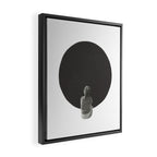 Black Planet Framed Canvas Print Gallery Image 2