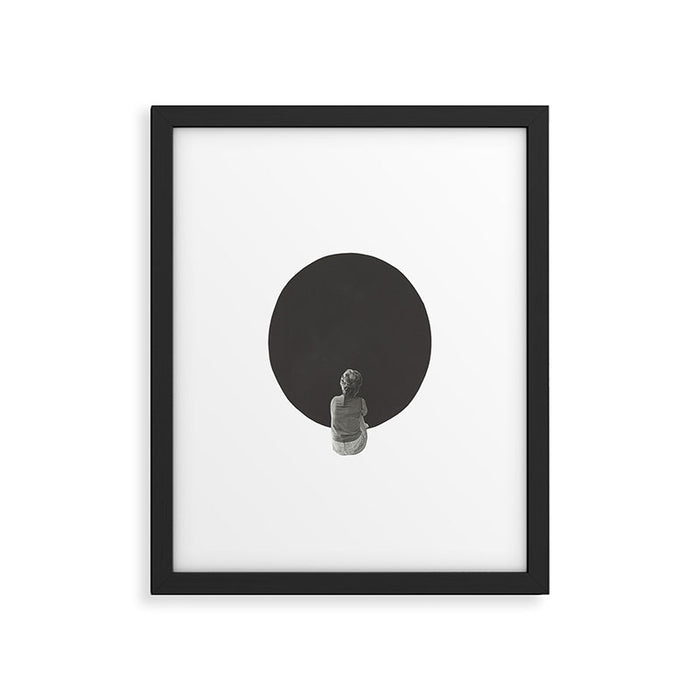Black Planet Framed Art Print Gallery Image 1