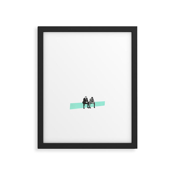 Break Framed Art Print Gallery Image 1