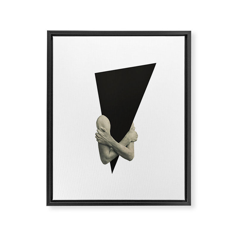 Cold Embrace Framed Canvas Print Gallery Image 6