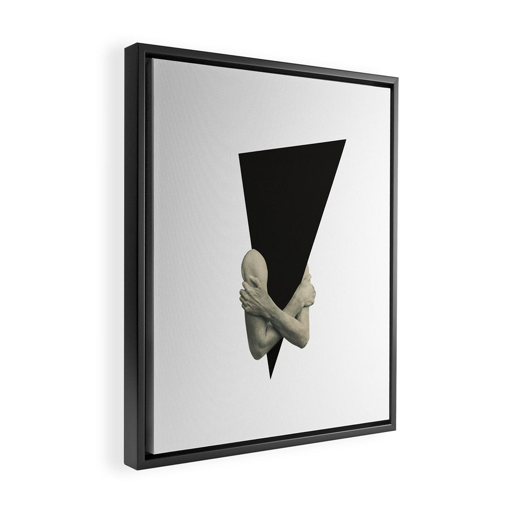 Cold Embrace Framed Canvas Print Gallery Image 2