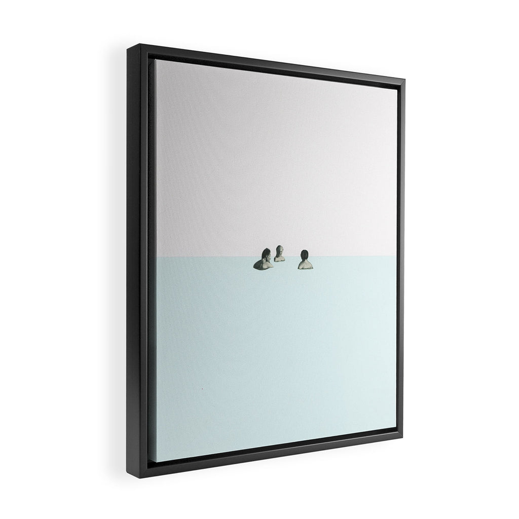 Cool Down Framed Canvas Print Gallery Image 2