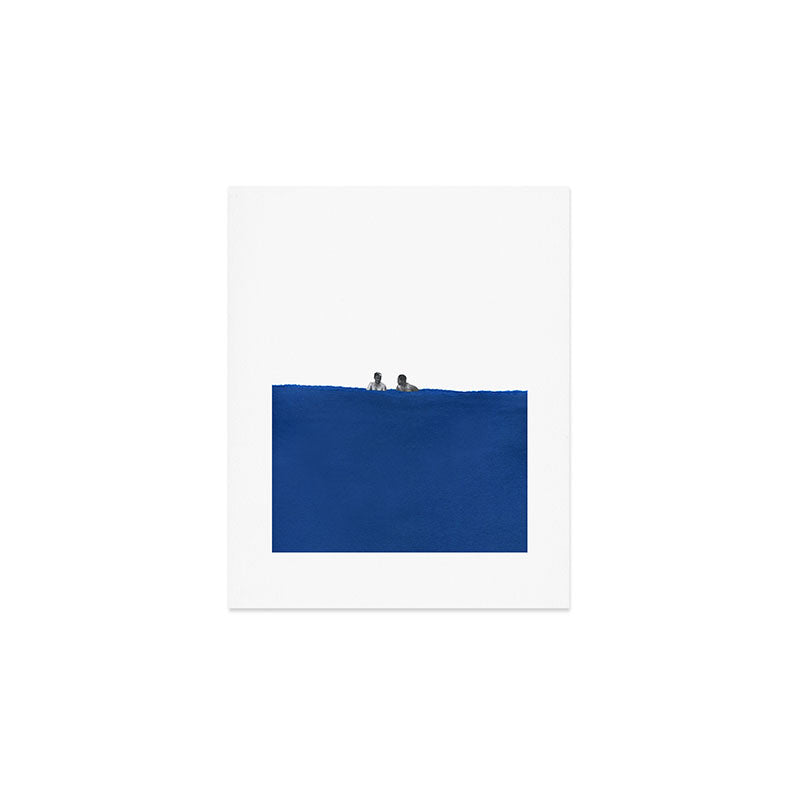 Cool in the Pool Art Print Gallery Image 1