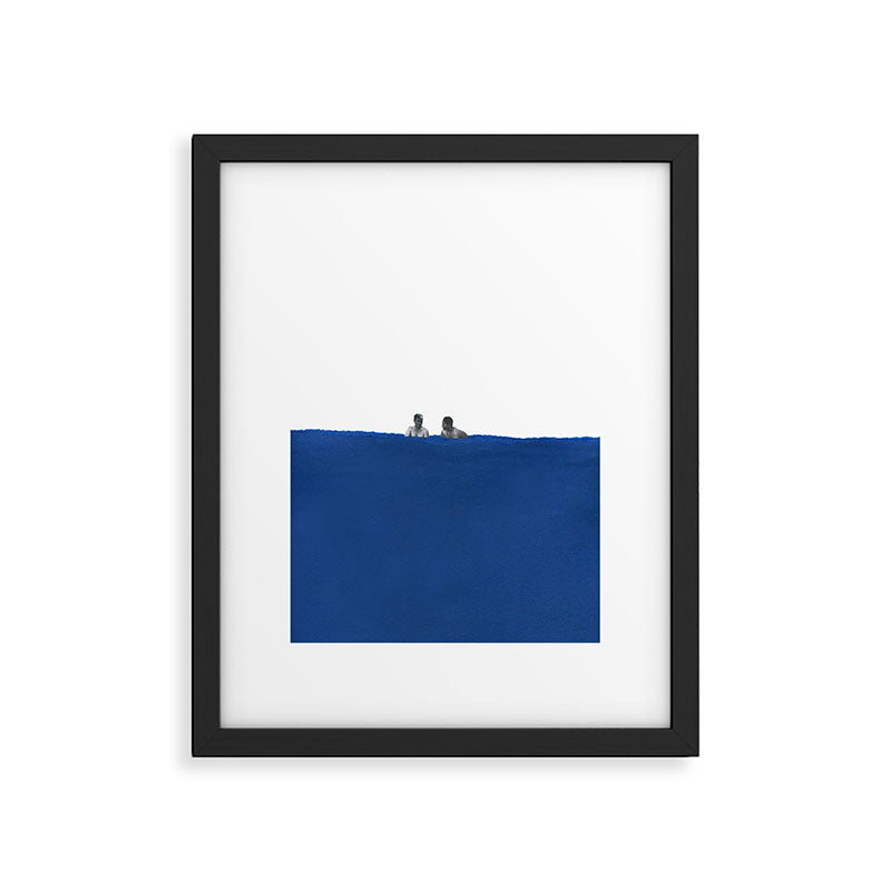 Cool in the Pool Framed Art Print Gallery Image 4