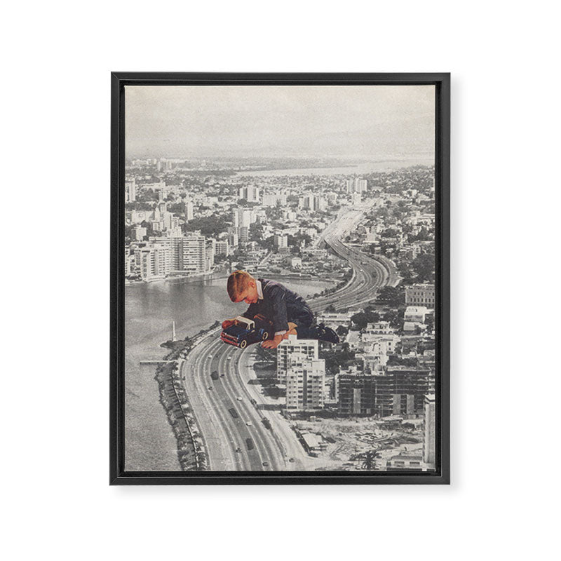Cruisin' Framed Canvas Print Gallery Image 6