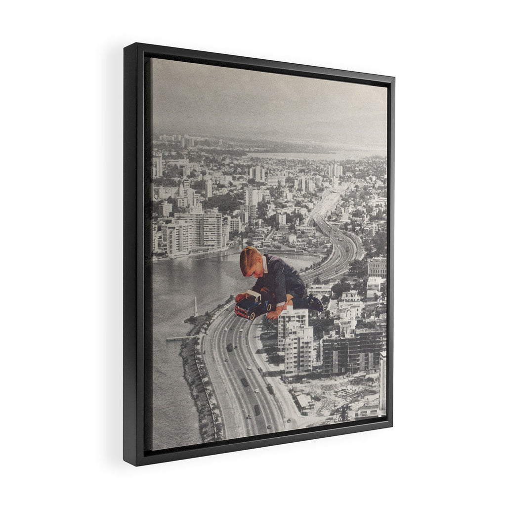 Cruisin' Framed Canvas Print Gallery Image 2