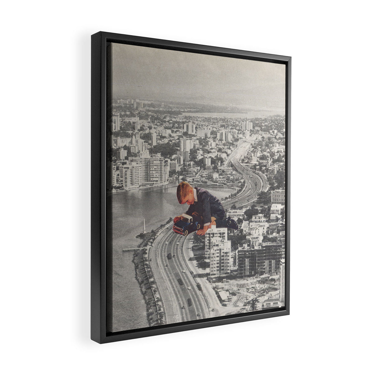 Cruisin' Framed Canvas Print Gallery Image 2