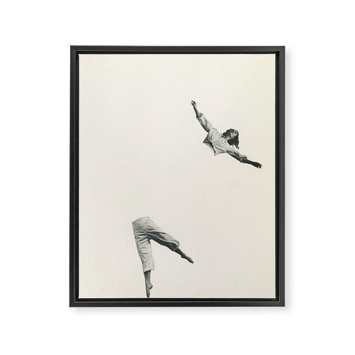 Disconnected Framed Canvas Print Gallery Image 1