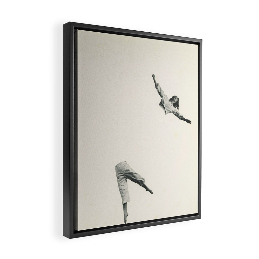 Disconnected Framed Canvas Print Gallery Image 2