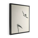 Disconnected Framed Canvas Print Gallery Image 2