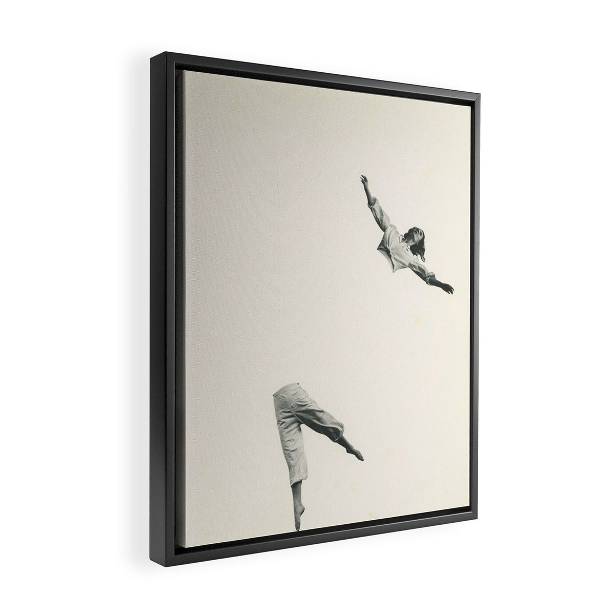 Disconnected Framed Canvas Print Gallery Image 2