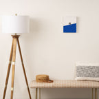 Diver (blue) Canvas Print Gallery Image 2
