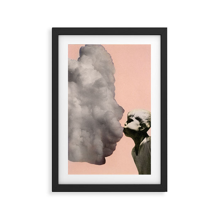 Exhalation Framed Art Print Gallery Image 1