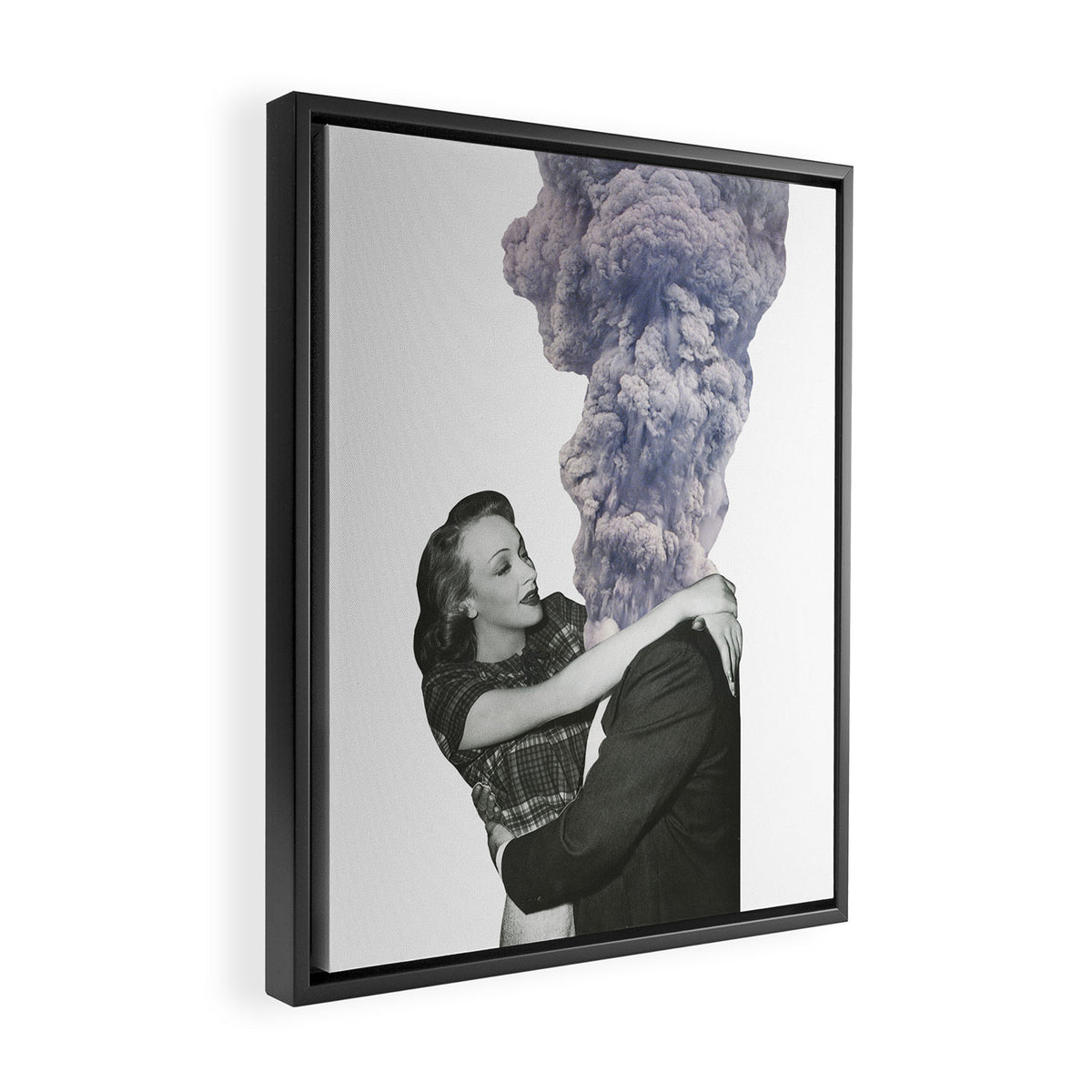 Explosive Relationship Framed Canvas Print Gallery Image 2
