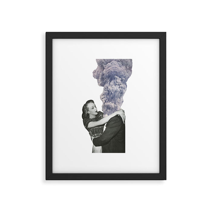 Explosive Relationship Framed Art Print Gallery Image 1