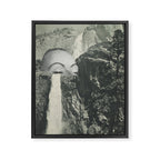 Falling Framed Canvas Print Gallery Image 6