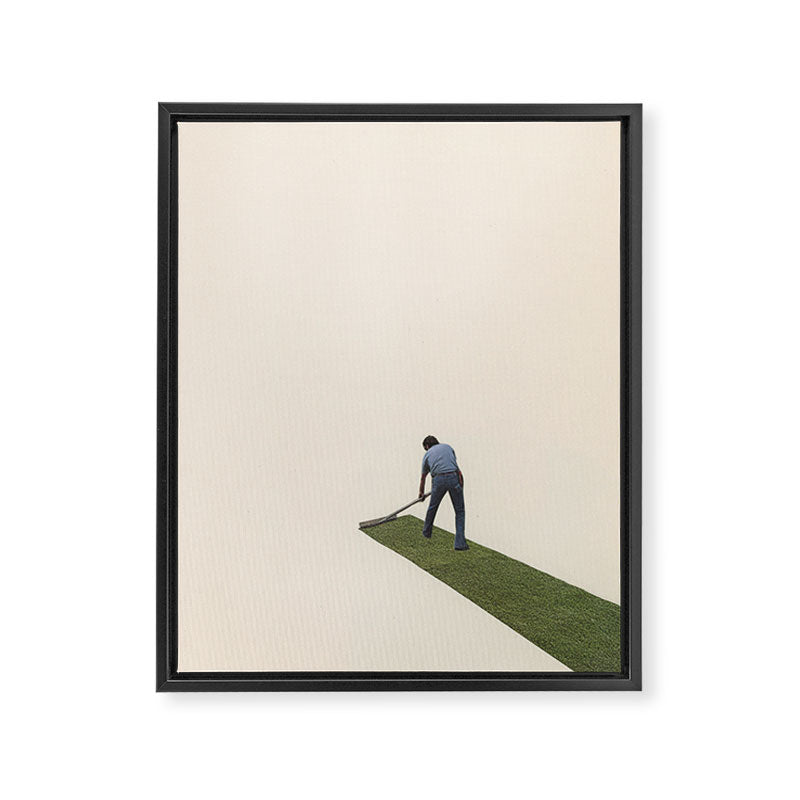 Gardener Framed Canvas Print Gallery Image 6