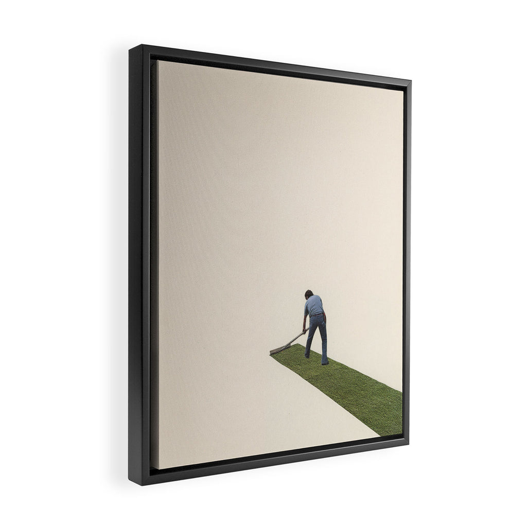 Gardener Framed Canvas Print Gallery Image 2