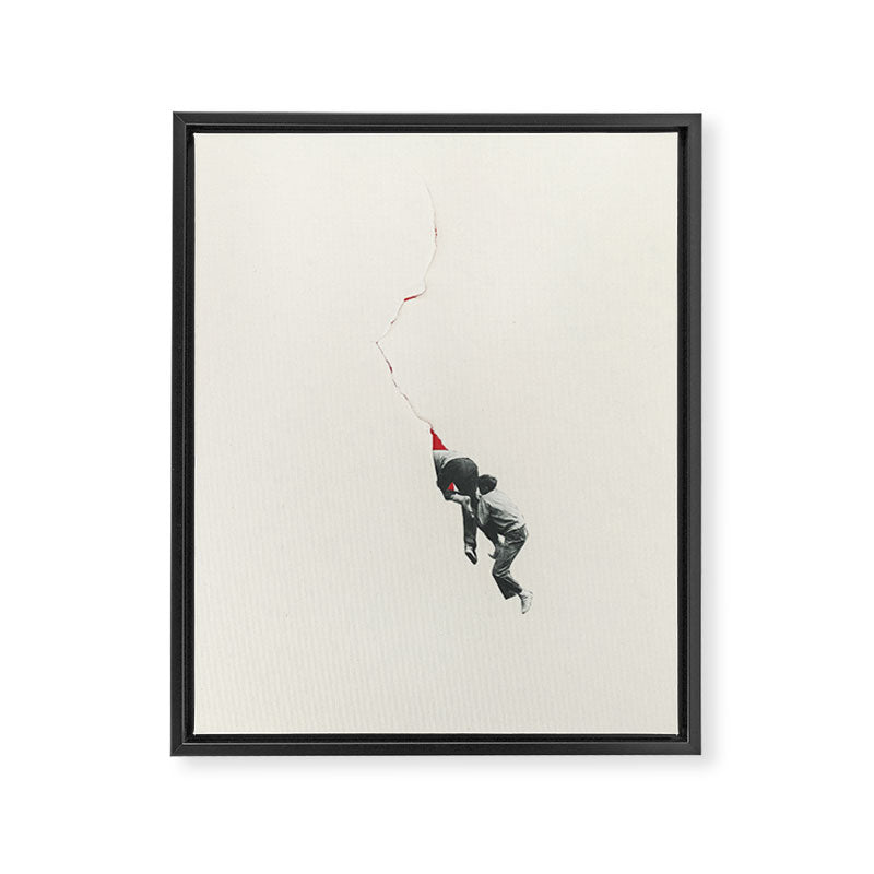 Going In Framed Canvas Print Gallery Image 6