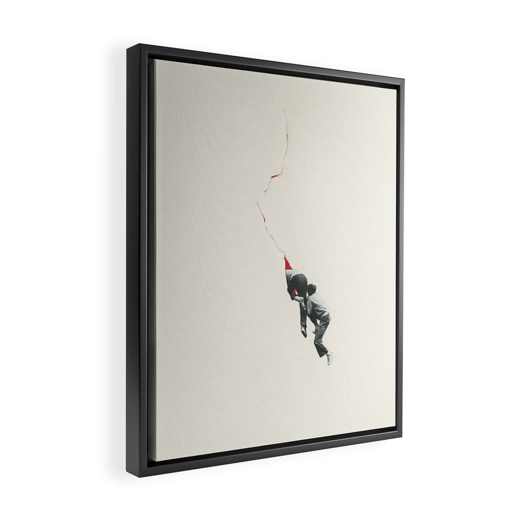 Going In Framed Canvas Print Gallery Image 2