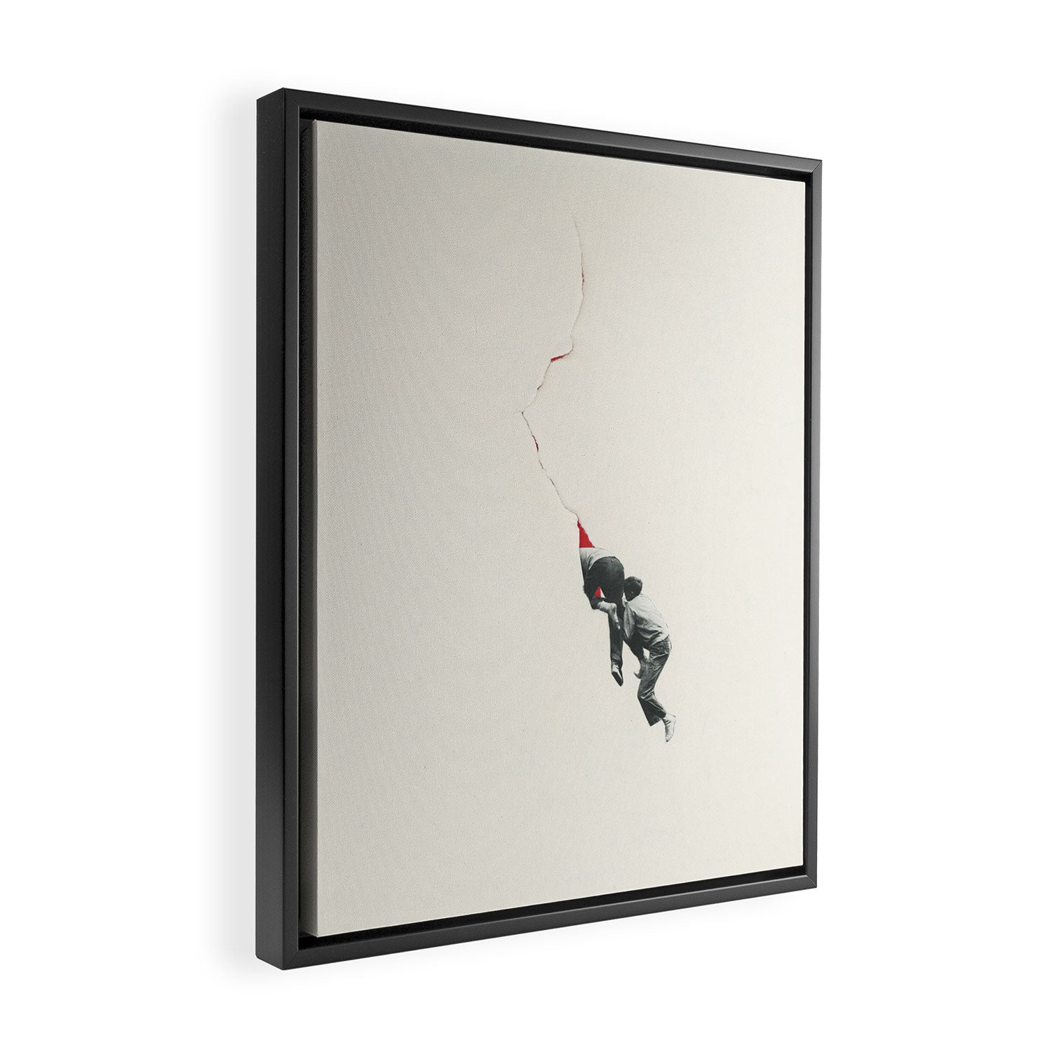 Going In Framed Canvas Print Gallery Image 2