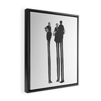 Grown Ups Framed Canvas Print Gallery Image 2