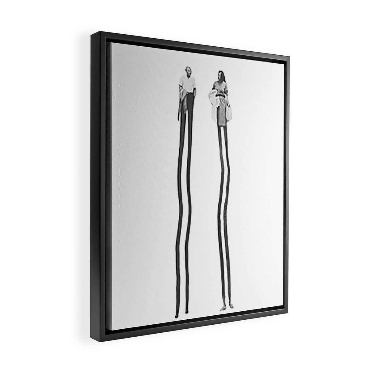 Grown Ups Framed Canvas Print Gallery Image 2