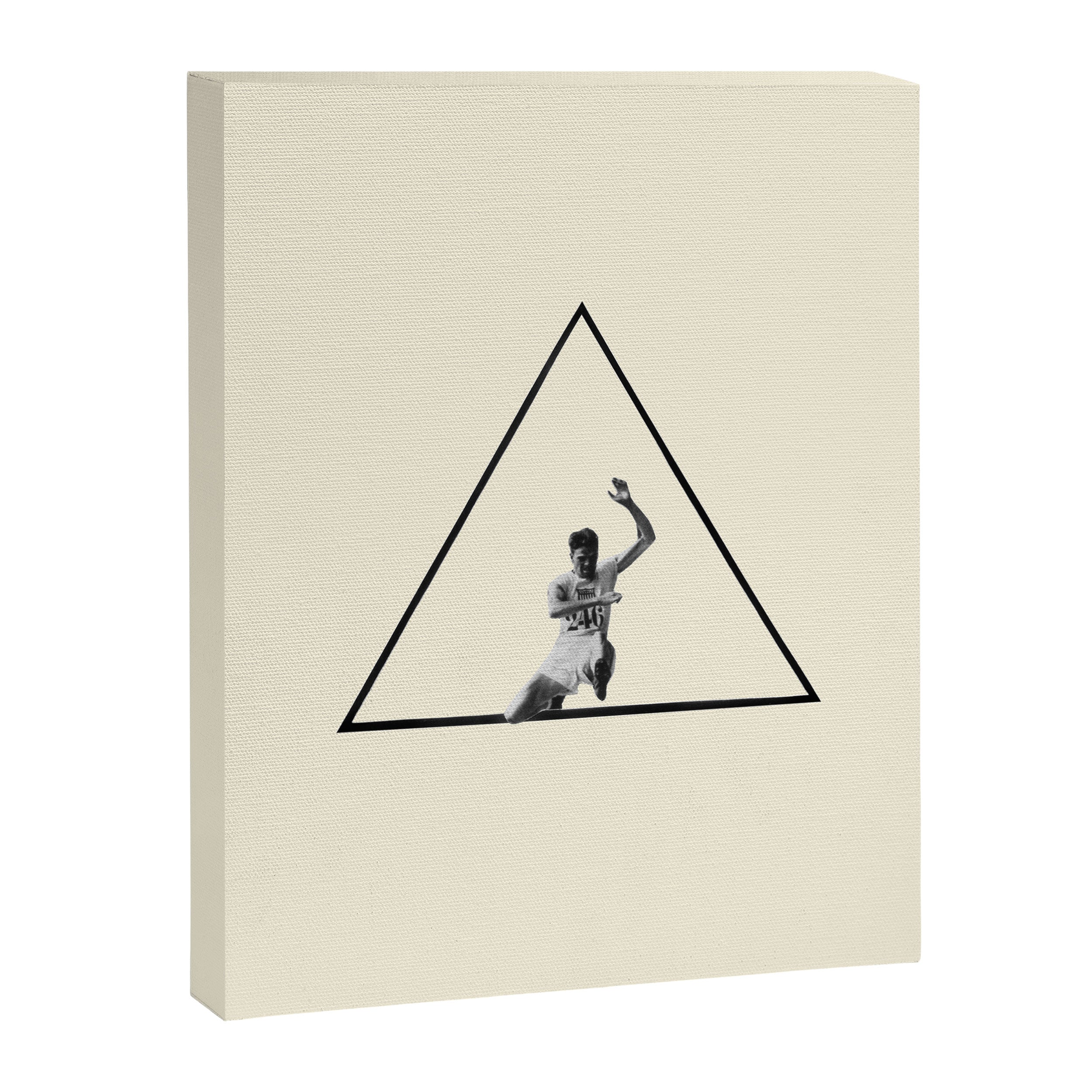 Hurdle (Triangle) Canvas Print Gallery Image 6