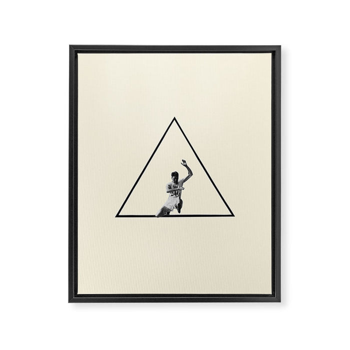Hurdle (Triangle) Framed Canvas Print Gallery Image 1