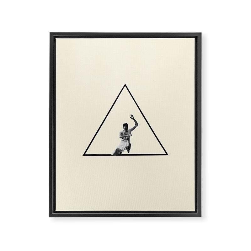 Hurdle (Triangle) Framed Canvas Print Gallery Image 6