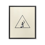 Hurdle (Triangle) Framed Canvas Print Gallery Image 6