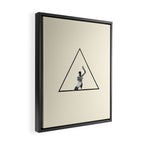 Hurdle (Triangle) Framed Canvas Print Gallery Image 2