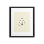 Hurdle (Triangle) Framed Art Print Gallery Image 5