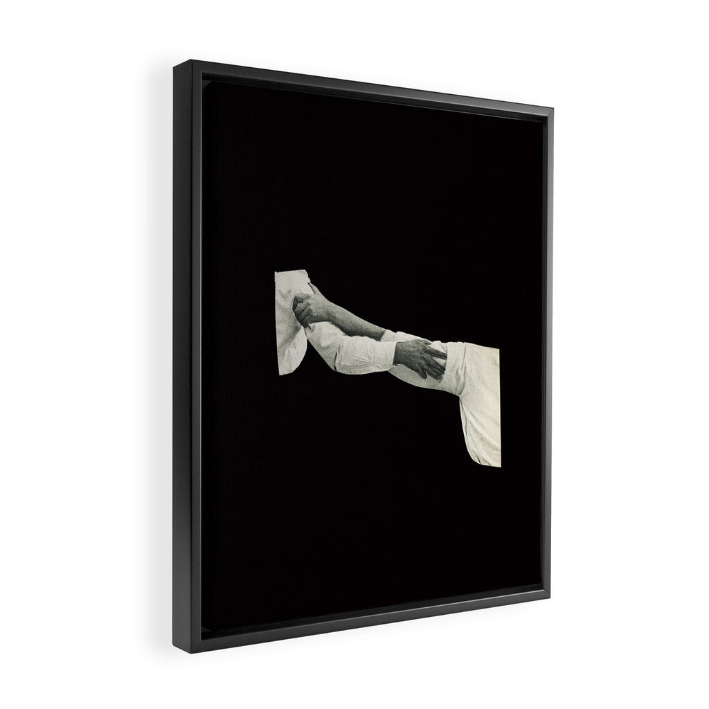 In Arms Framed Canvas Print Gallery Image 2