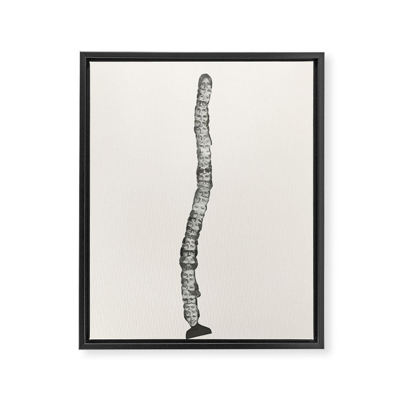 Let's Put Our Heads Together Framed Canvas Print Gallery Image 6