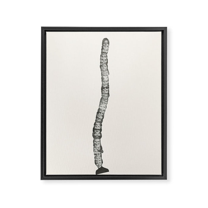Let's Put Our Heads Together Framed Canvas Print Gallery Image 1