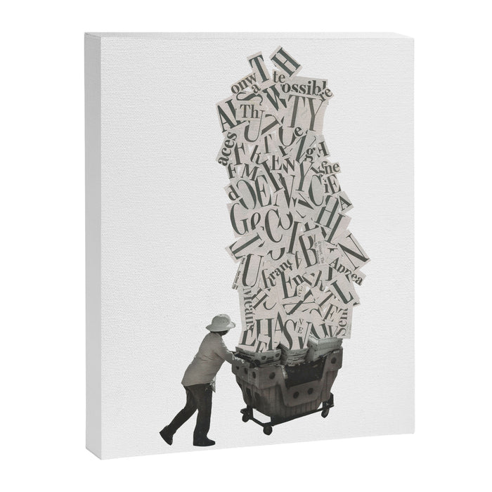 Letter Carrier Canvas Print Gallery Image 1