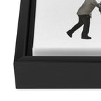 Letter Carrier Framed Canvas Print Gallery Image 3