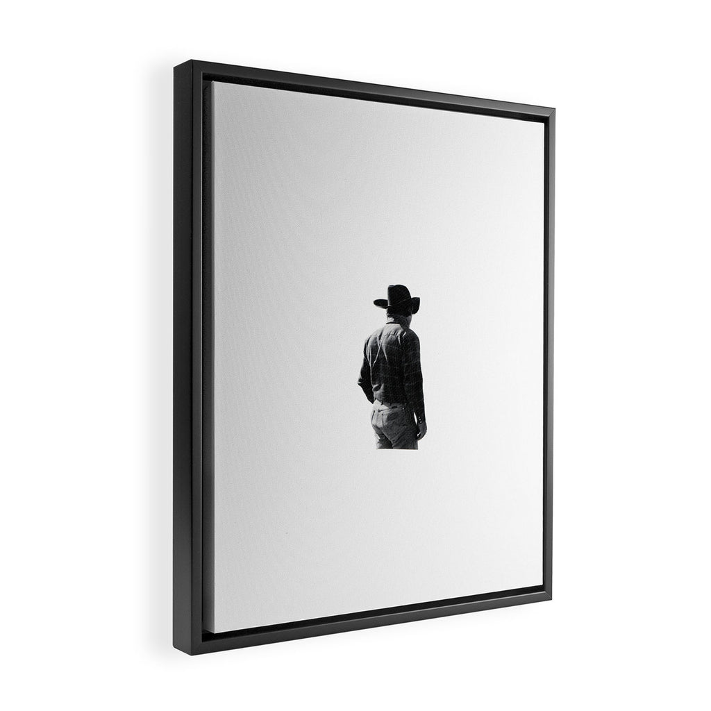 Lonesome Tonight Framed Canvas Print Gallery Image 2